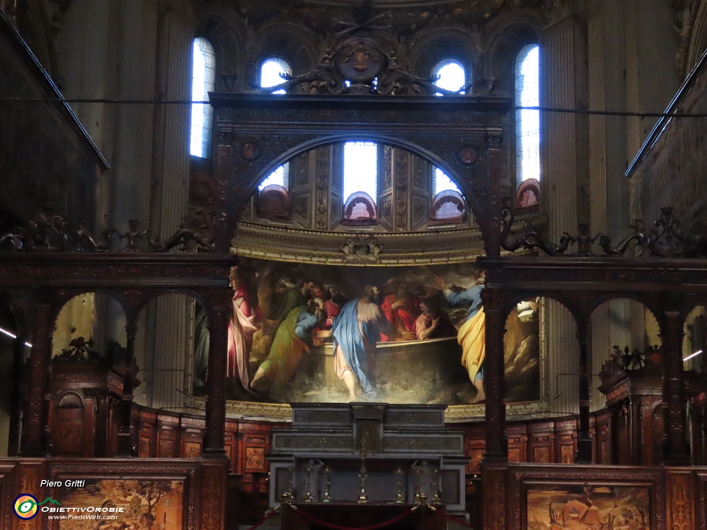 59 Santa Maria Maggiore il presbiterio .JPG